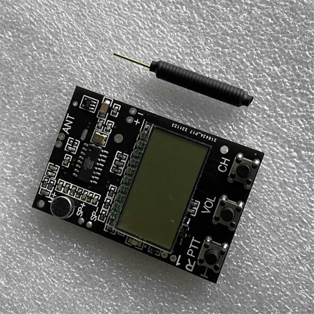 

Upgraded FM Walkie Talkie Circuit Board FM Receiver Board 7 Frequency