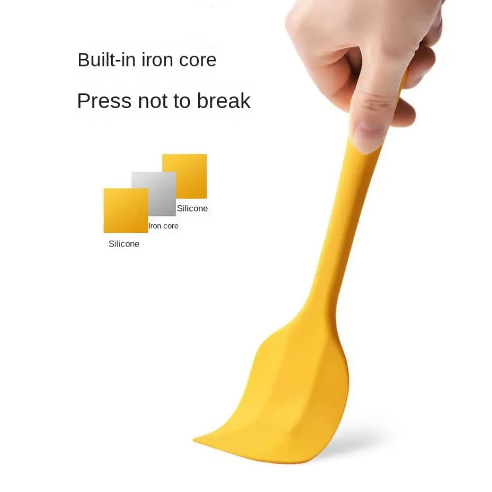 New Small Silicone Scraper Semi Transparent Butter Mixer Cake Spatula Baking Tool Silicone Spoon Scraper Home