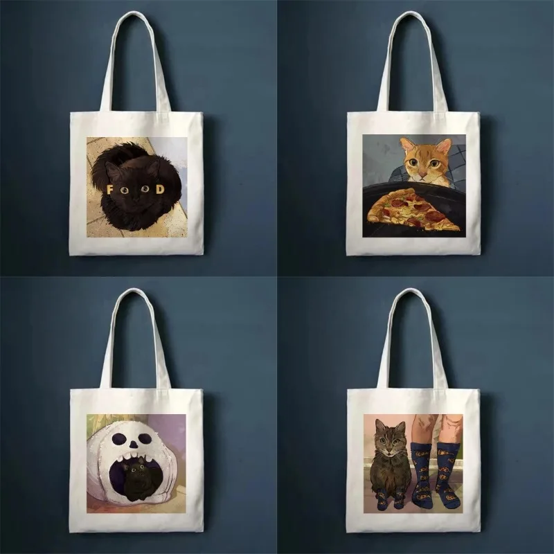 Cute Funny Cat Prin… - image