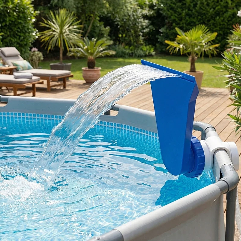 3D Printed Pool Fountain Support Bracket Holder Fit For Bestway Intex Frame Swimming Pools Outdoor Pool Sprinkler Accessory