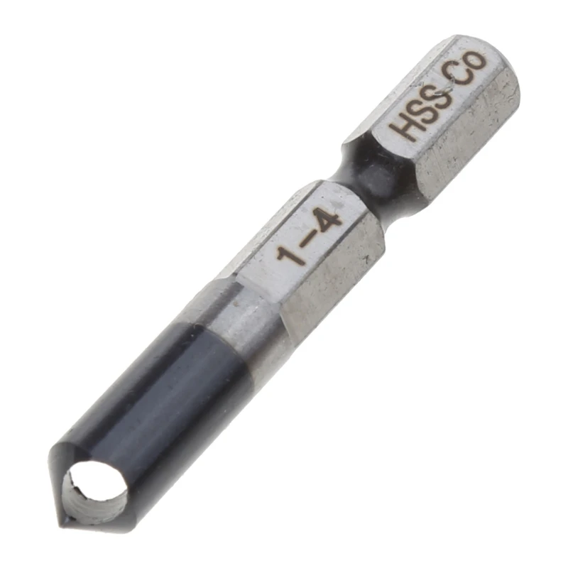 Broca chaflán para desbarbar avellanador TiAlN, aleación acero cobalto HRC89, 1-4mm/2-5mm/5-10mm/10-15mm, agujero