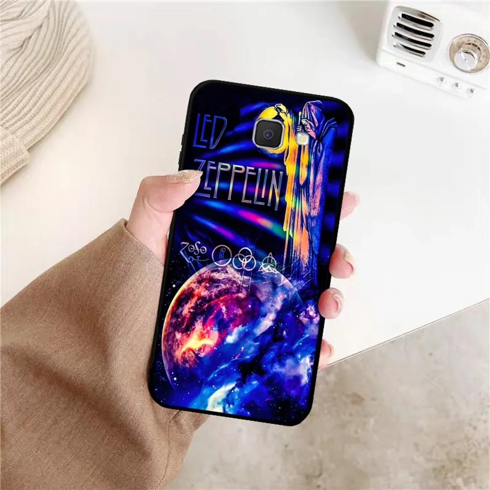 L-Led Band Z-Zeppelin Phone Case For Samsung J 7 Plus 7core J7 Neo J6 Plus Prime J6 J4 J5 Mobile Cover