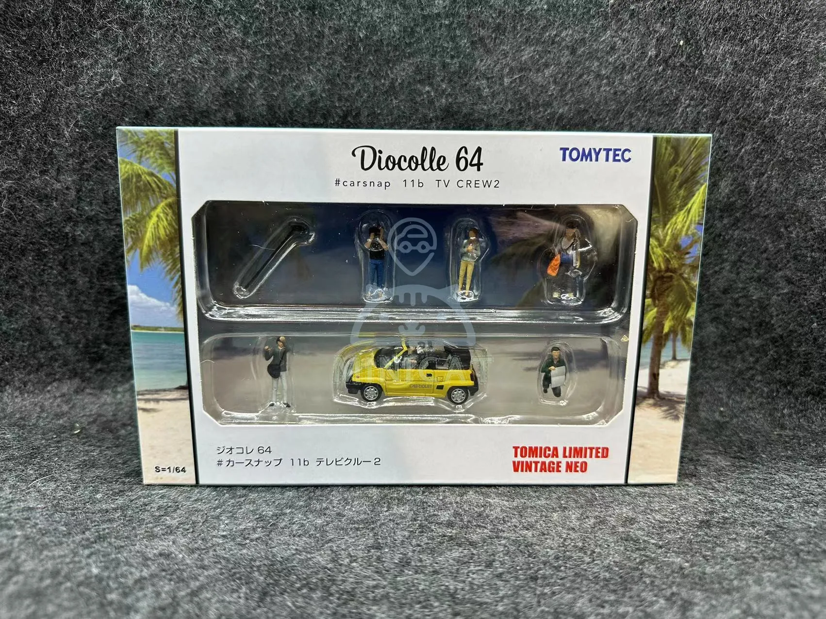 TAKARA TOMY TOMICA 1:64 TLV Car Snap 11b Honda City News Interview Scene Alloy compression miniature car model,adult decoration,