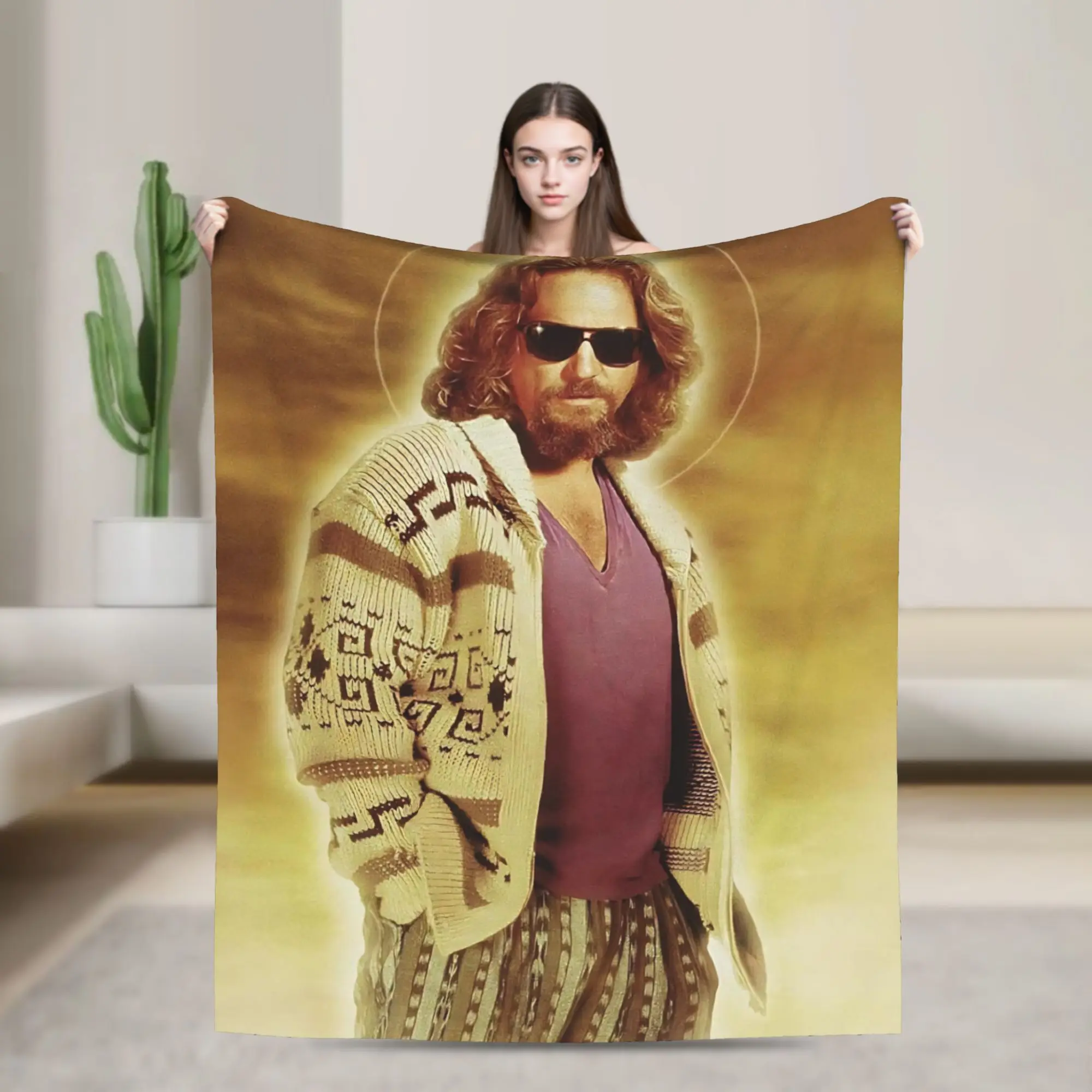 The Big Lebowski  Blanket  Soft Comfortable Plush Throw Blanket For Bedroom Travel Office Flannel Bedspread Bed Cover