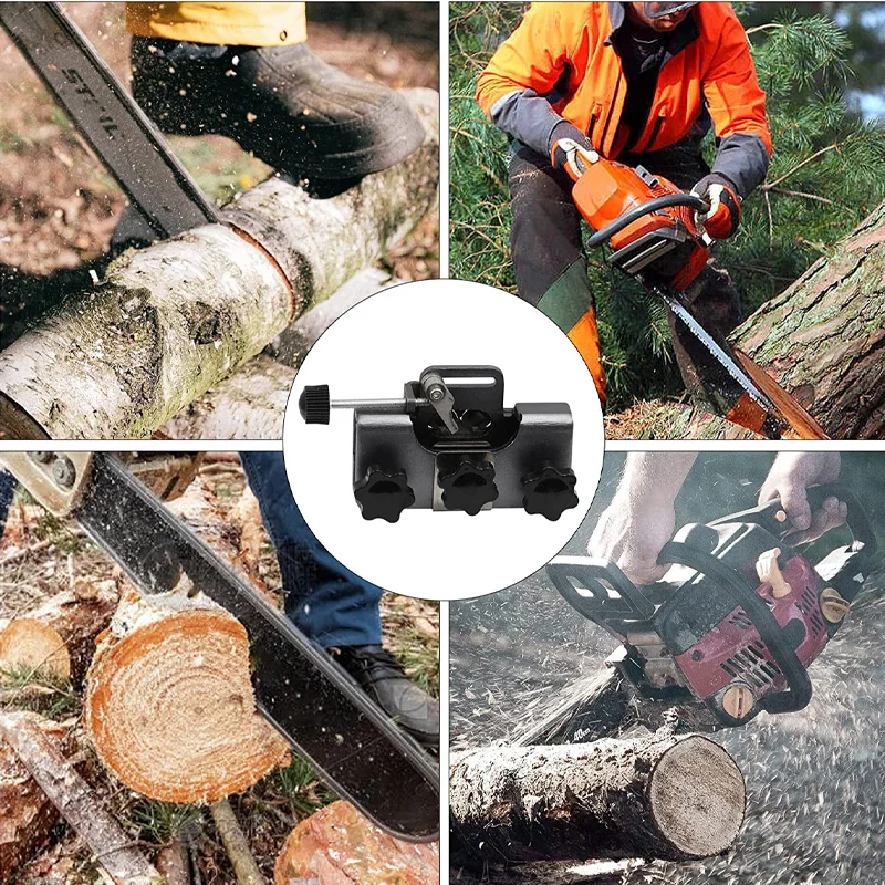 Powersaw Sharpener OR Sharpener Head Portable Sturdy Electric Chainsaw Chain Sharpener Woodworking Tool Chain Sharpener