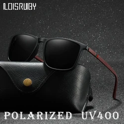 Luxury Square Vintage Polarized Cycling Sunglasses Men Women Fashion Travel Driving Fishing Sun Glasses Male Eyewear UV400