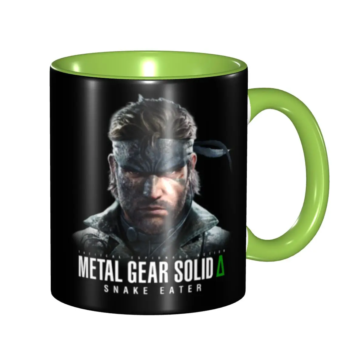 

Customized M-Metals G-Gears Coffee Mugs DIY Video Game Modern Style Snake Ceramic Mug Cup Creative Present