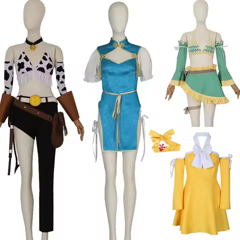 Anime Women Costume Natsu Mage Lucy Heartfilia Aquarius' Levy McGarden Dress Cosplay Costumes Lolita Dress Suit Halloween