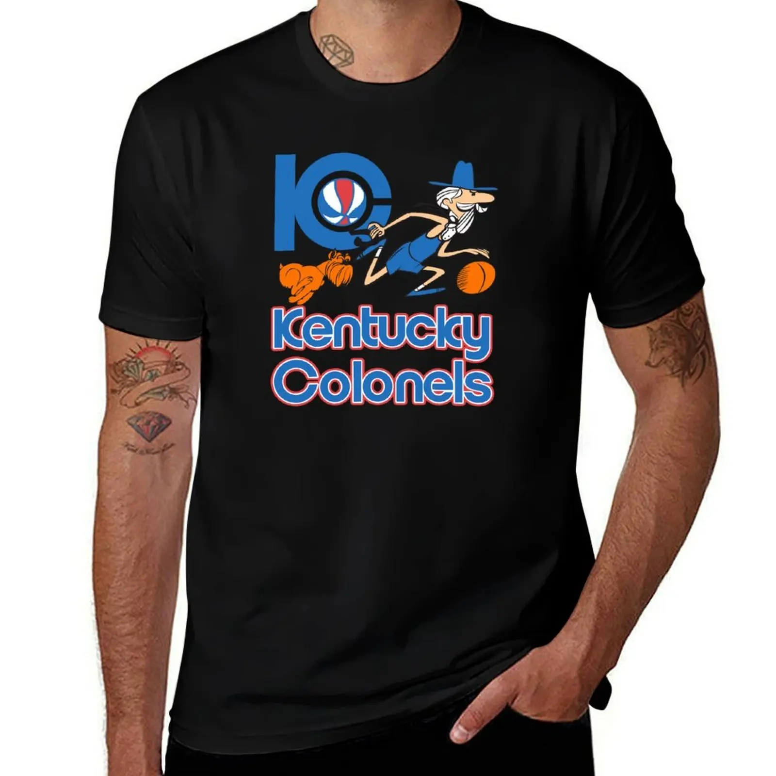 Kentucky Colonels T-Shirt Soft Stretch Short Sleeve Top T-Shirt