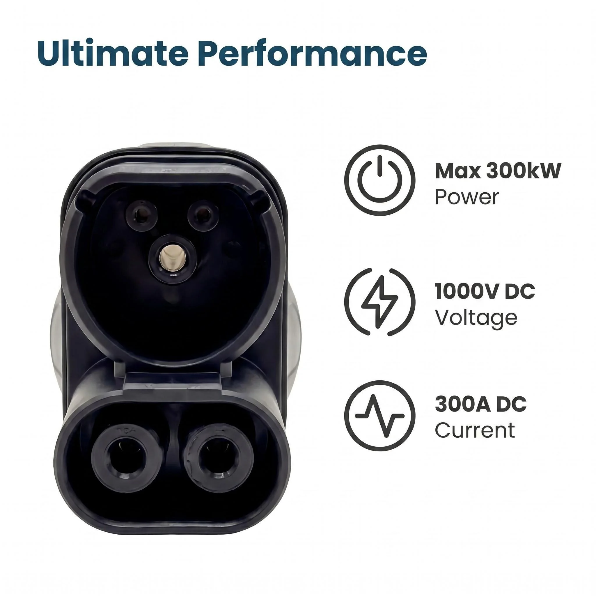 GBT to CCS2 DC EV Charging Outlet Adapter 250A/1000V IP65 Waterproof for Chinese EV CCS2 Chargers Compatible with    BYD