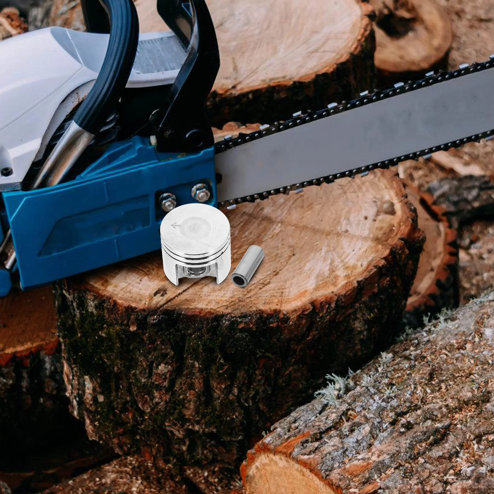 

38mm Piston Ring Kit Compatible Ms180 Chainsaw Engine Parts Smooth Operation Maintenance Durable Easy Install Chain Saw Ring Kit