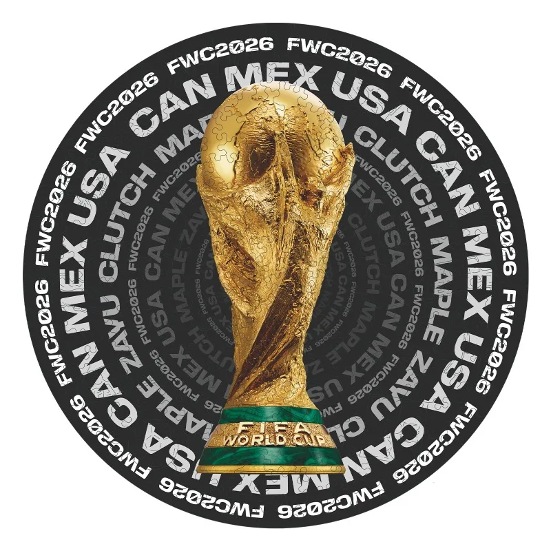 

Деревянный пазл-головоломка «Мексика, США, Канада»: Сцена футбольного матча Чемпионата мира ФИФА. Сборная игра, декор для дома, подарки для детей.