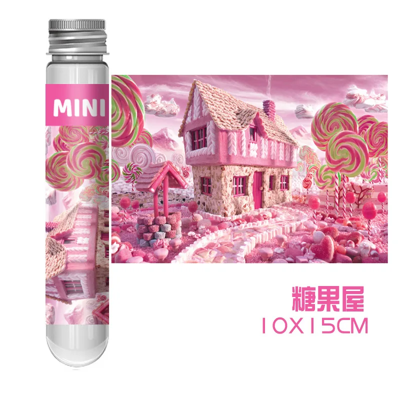 Parijs Straat Hoop Vuurtoren Droom Wereldserie 150 Mini Reageerbuis Puzzel Reizen Puzzel YC-M