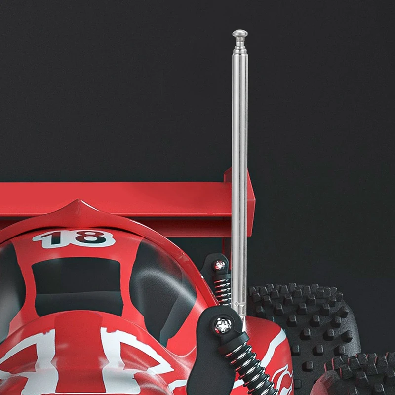 RC Modell Auto 5 Silber 5 Abschnitt 3 mm Außengewinde Expansions antenne