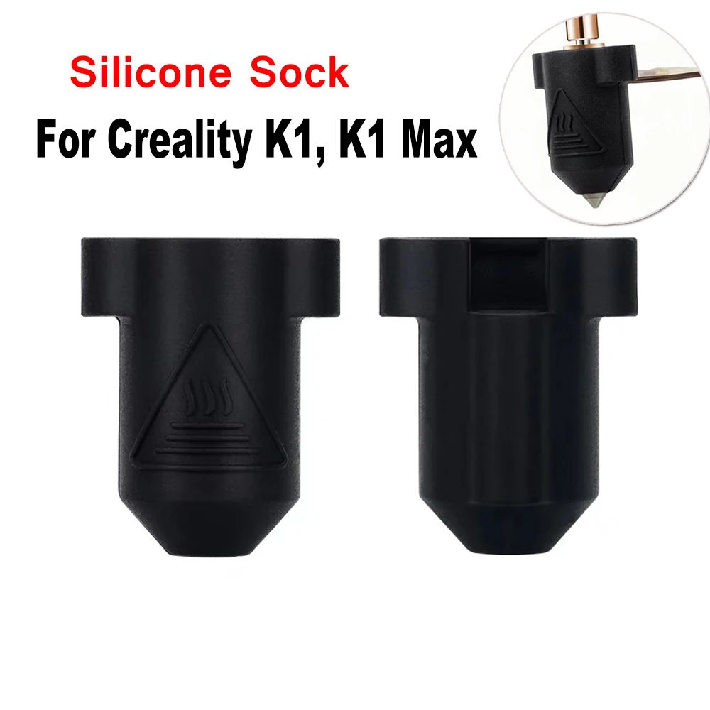 

Силиконовые носки для Crelaity K1 K1-Max, крышка с подогревом блока, аксессуары Hotend, теплоизоляционный чехол, силиконовые носки для K1 Max