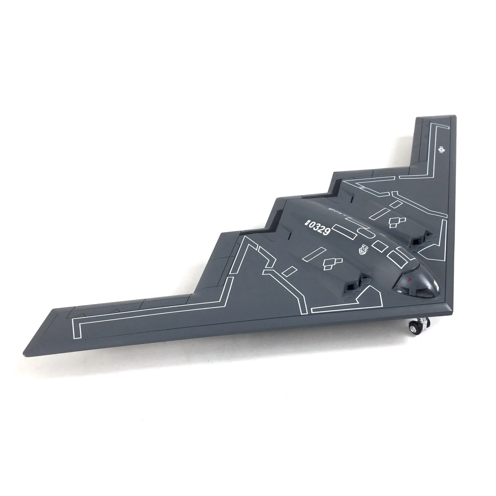 دييكاست 1/200 مقياس B2 USAF B-2A منفذها طائرة طائرة طبق الاصل لعبة مجسمة لعرض جمع هدايا العيد