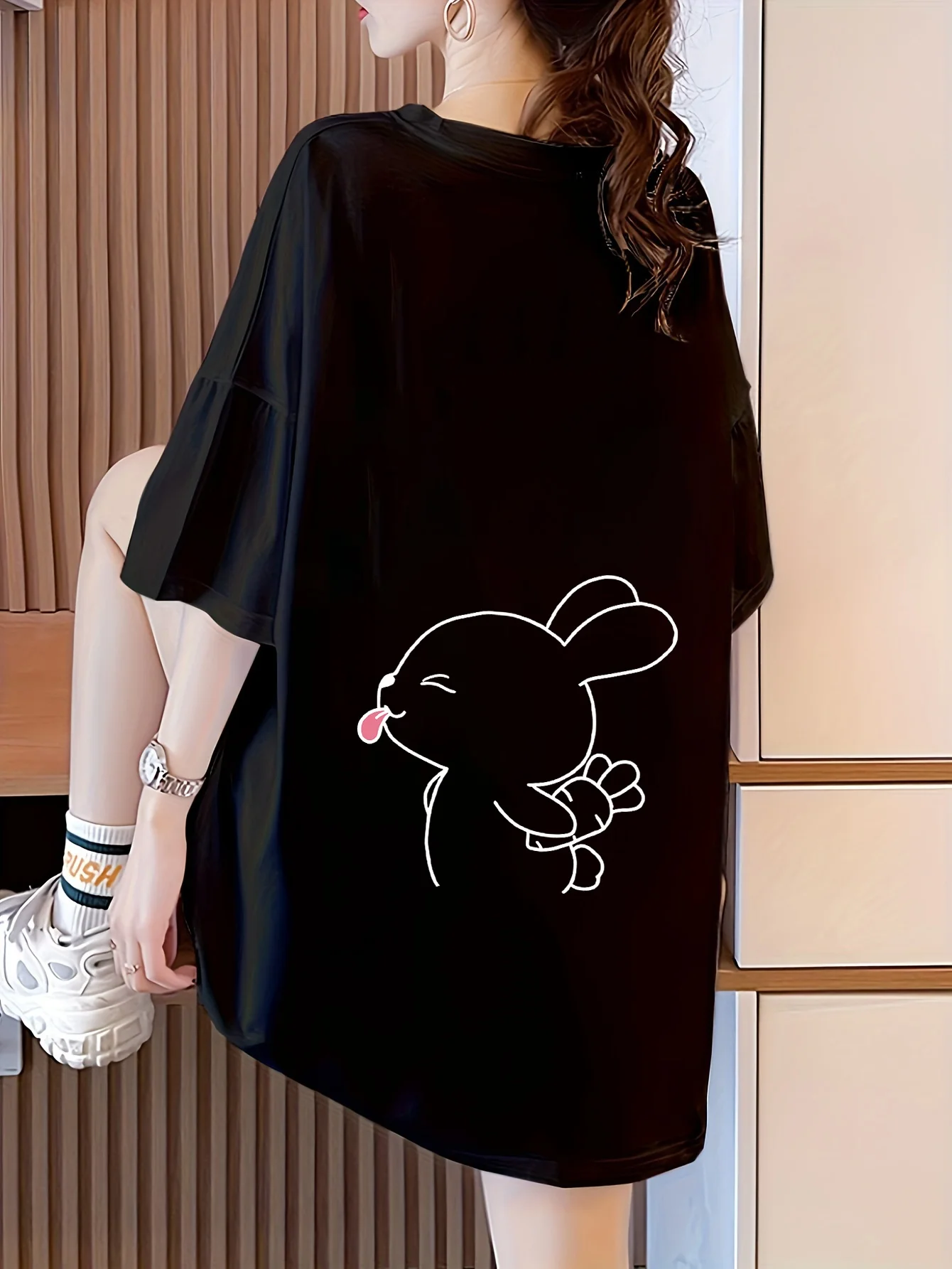 Japan & Korea Special: Plus Size Women's Short Sleeve T-Shirt, New Spring/Summer Style
