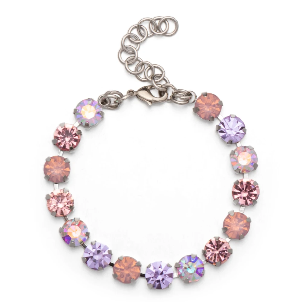 Geometric Crystal Beaded Bracelet for Women