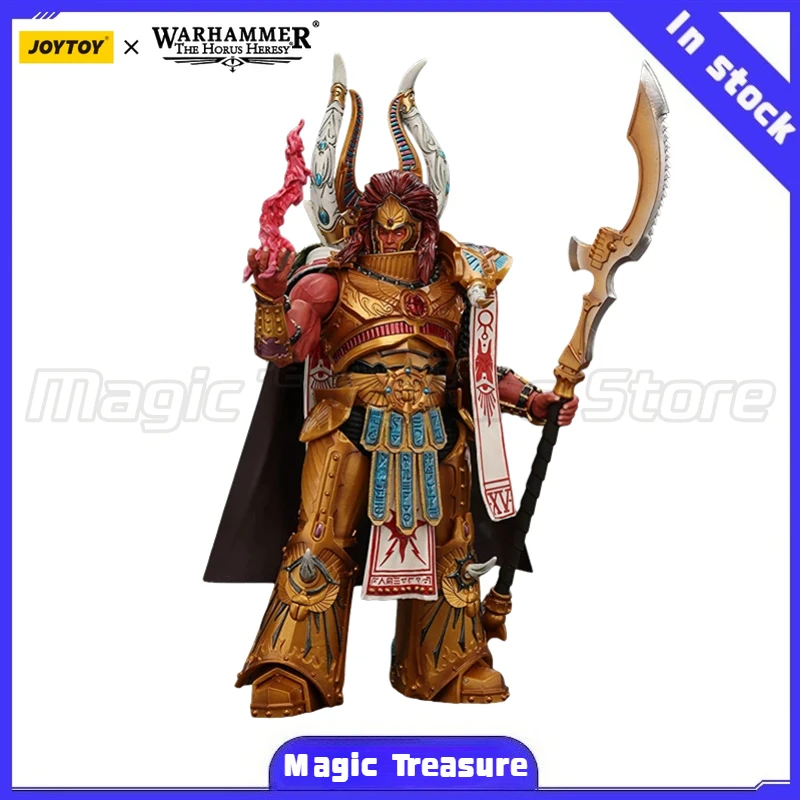 

【In Stock】JOYTOY 1/18 Action Figure Warhammer 40K The Horus Heresy Thousand Sons Magnus The Red Primarch of The XVth Legion