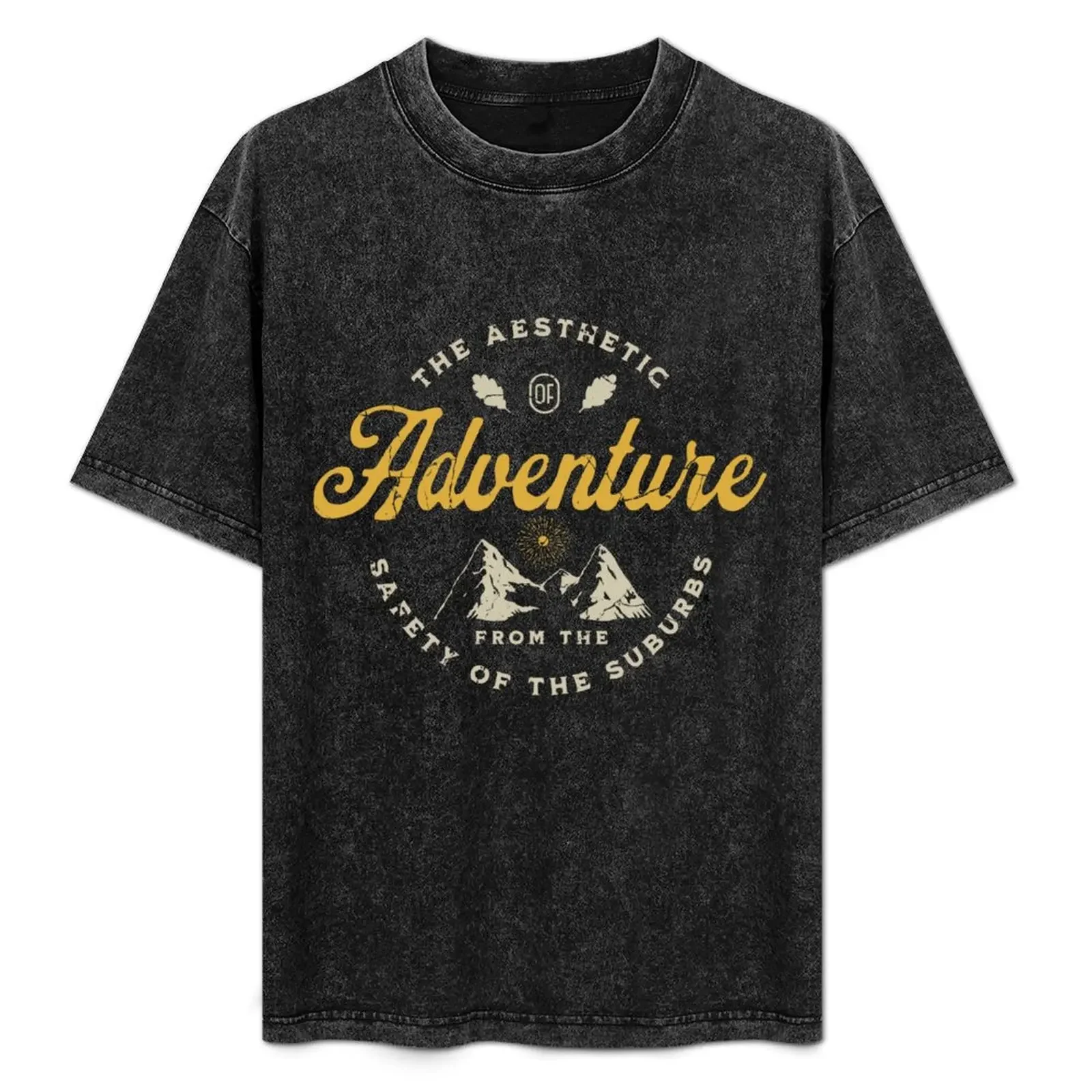 

The Aesthetic of Adventure T-Shirt t shirts for man pack white t shirts for man cotton funny T-Shirt