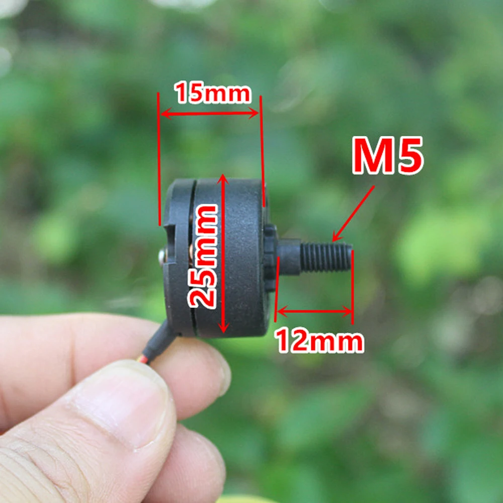 1PCS Mini 25mm 3-phase 3S Brushless Motor CW CCW 18800KV High Speed BLDC for RC Drone FPV Quadcopter Aircraft