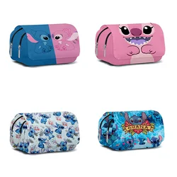 Stitch Large Pencil Case Anime Stitch Kulomi Cosmetic Bags matite scolastiche borsa Pen Case forniture cancelleria regalo per studenti