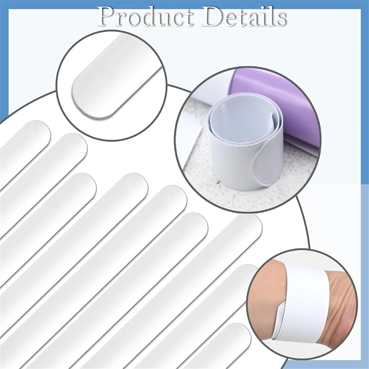 Abjs 50Pcs Vinyl Ro… - image