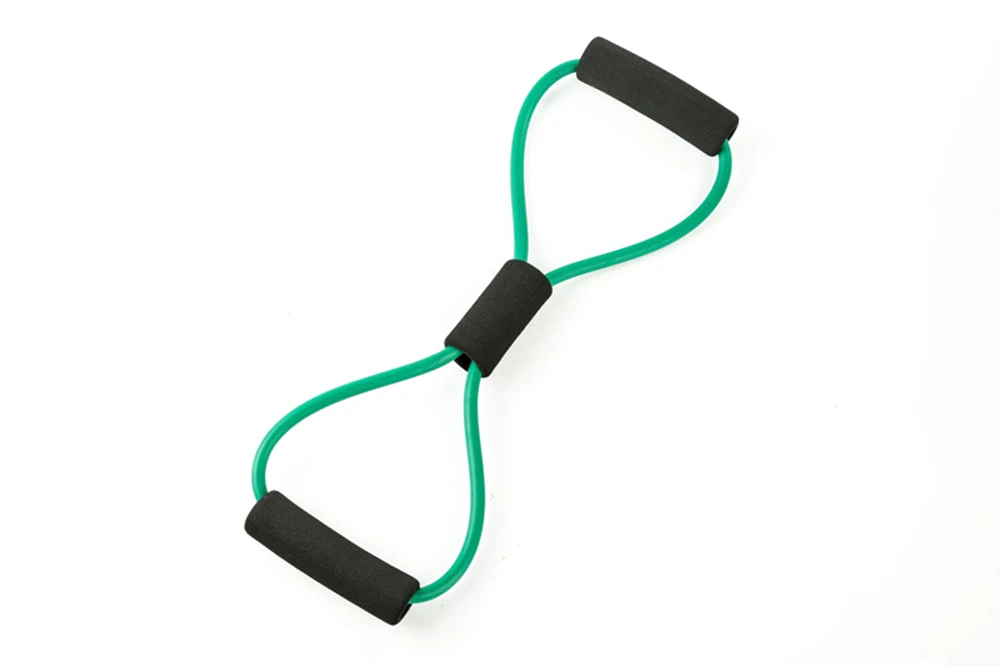 Yoga-Widerstandsbänder, elastisches Band, Sport-Übungszieher, 8-förmiger Brust-Expander für Bodybuilding, Heim-Fitnessstudio, Fitnessgeräte – Detail 8