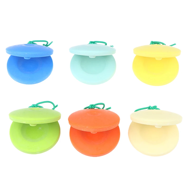 1Pc Bambus Musik Spielzeug Kastagnetten Percussion Instrument Unterhaltung Requisiten Instrumente Für Kleinkind Kinder Rhythmus Anbau