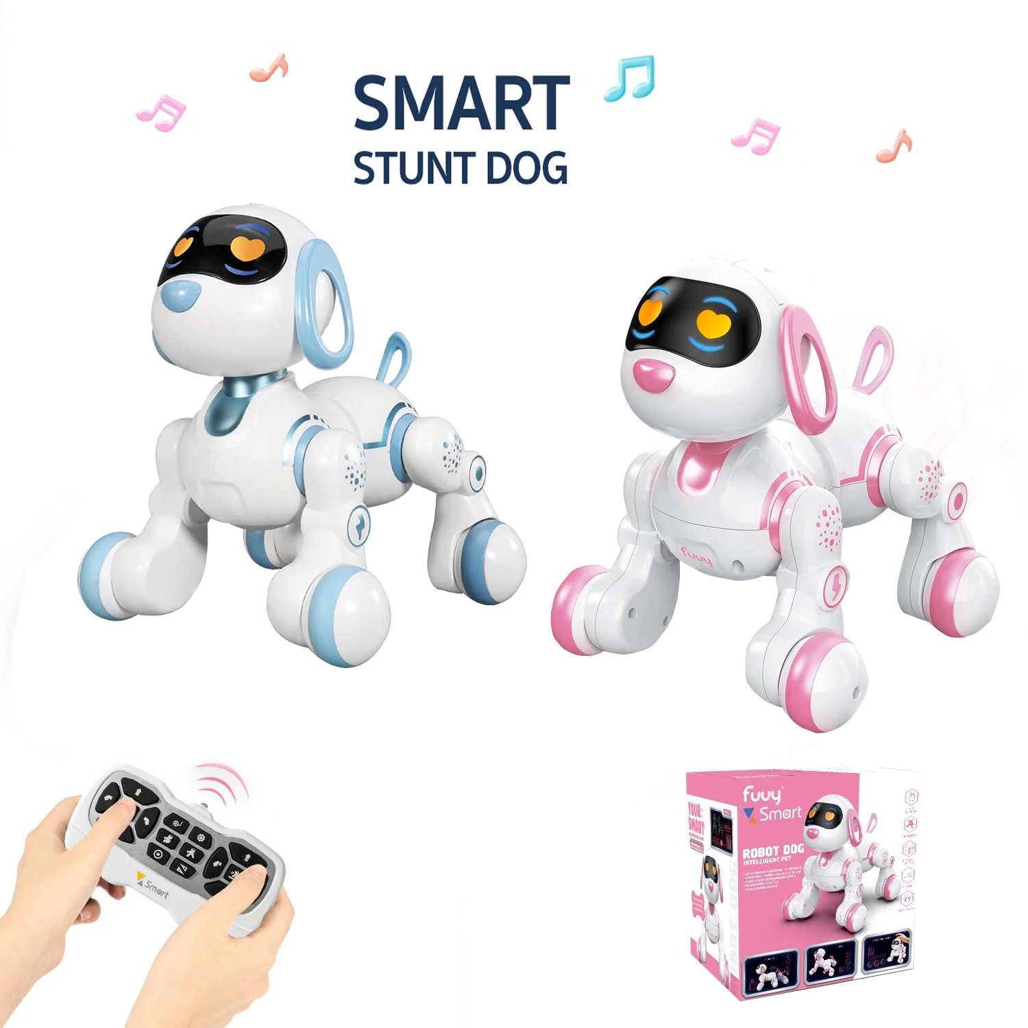 

Remote Control Toy Intelligent Machine Dog Music Dance Programming Special Infrared Toy Dog ​​Children's Holiday Gift