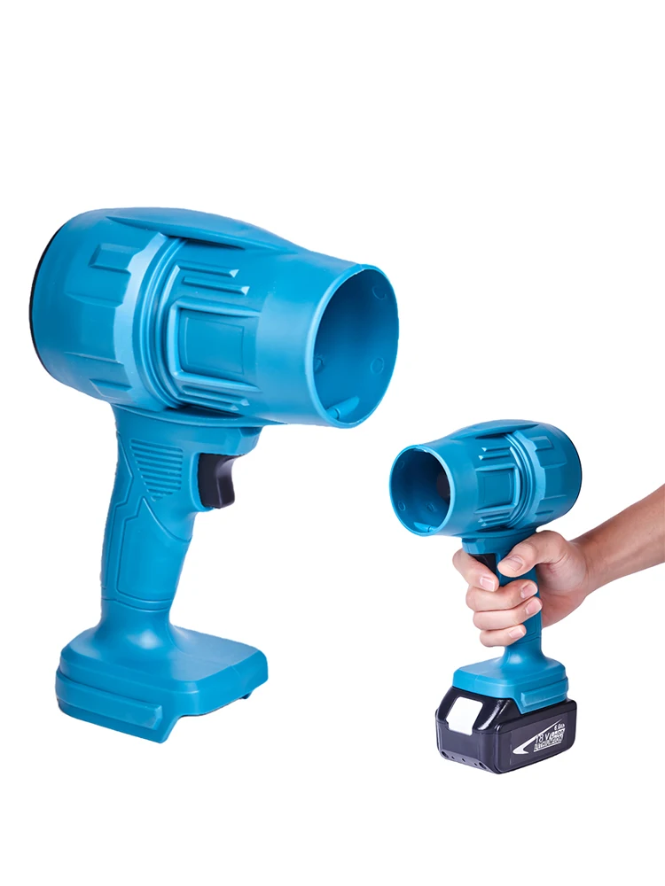 Powerful Air Blower Turbo Fan with Thrust 550g to Cleaning Fallen Leaves, Snow and Sand Requires 18V Makita Battery