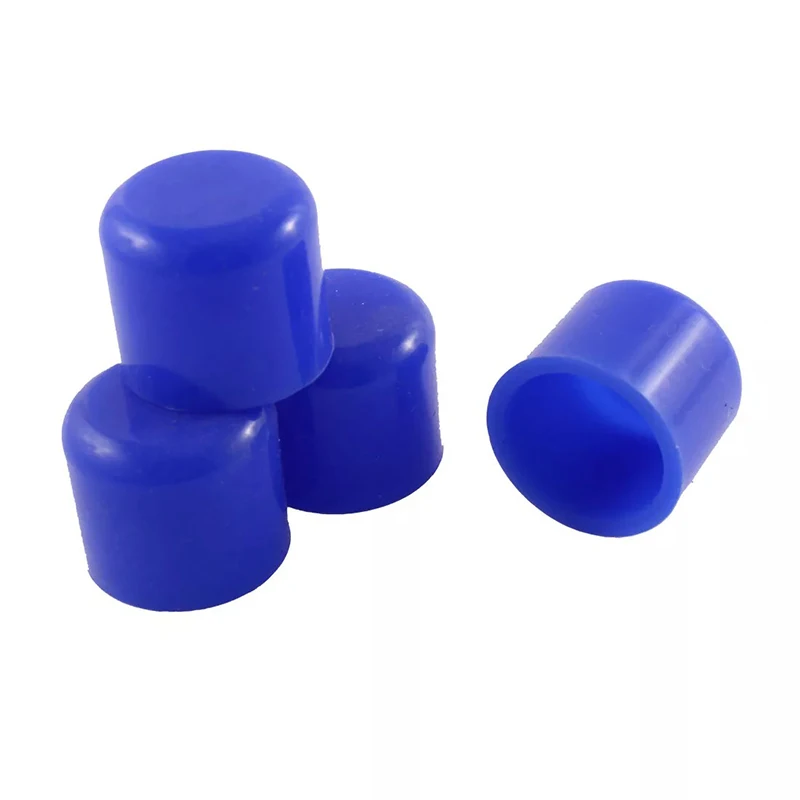 Blue Silicone Blanking Cap Intake Vacuum Hose End Bung Plug Silicone 10pcs 4mm / 6mm / 8mm / 10mm /12mm16mm/19mm /25mm/30mm/32mm