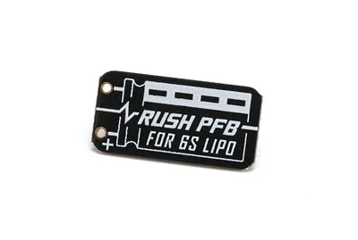 RUSHFPV RUSH PFB LITE płyta filtr zasilania z pojemnością elektryczną 35V 470UF dla stosów bezszczotkowy ESC LIPO FPV 6S