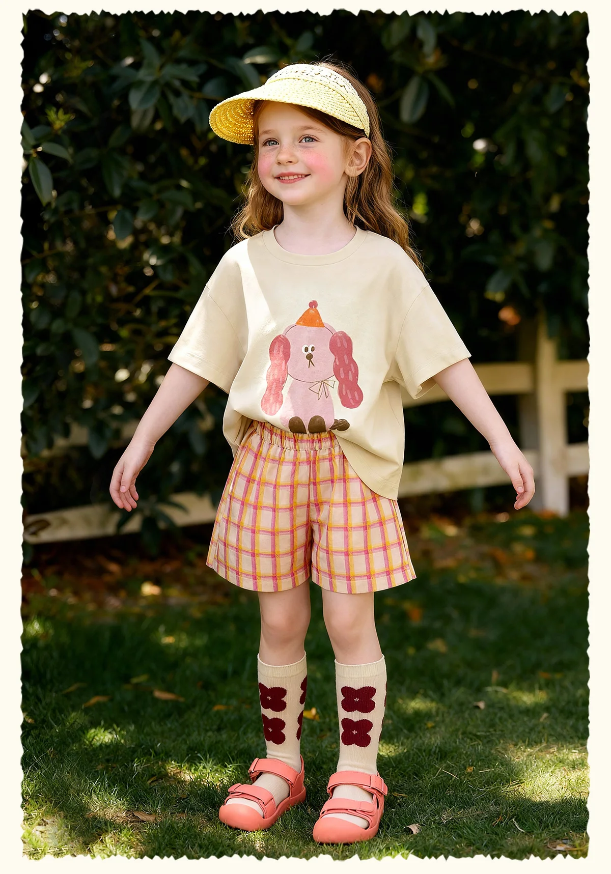 Amila 2026 Sommer-Kindershorts, energiegeladene, vielseitige Stile, Vintage-Kontrastfarbe, vielseitige, modische Freizeitshorts – Detail 10