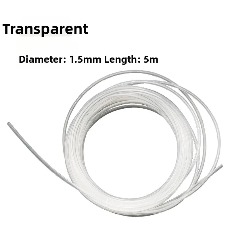 5m Heat Shrink Tubing For Fishing Anti-Tangle Line Sleeves 1.0-2.5mm Soft Protector For Hair Rigs & Hooks Black Or Clear