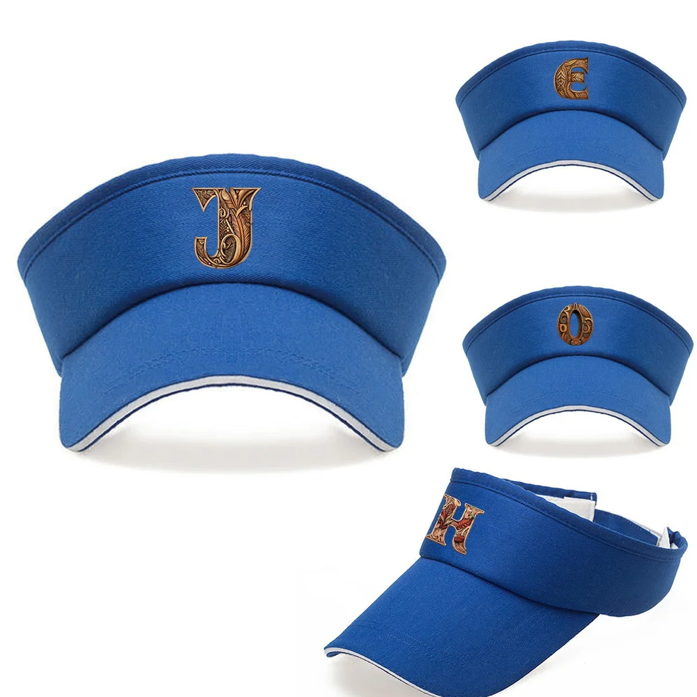 

Sun CapS Visors Hats Adjustable Summer Golf Breathable Sunscreen Wood Art Pattern Baseball Cap Mouth Print Outdoor UV-proof