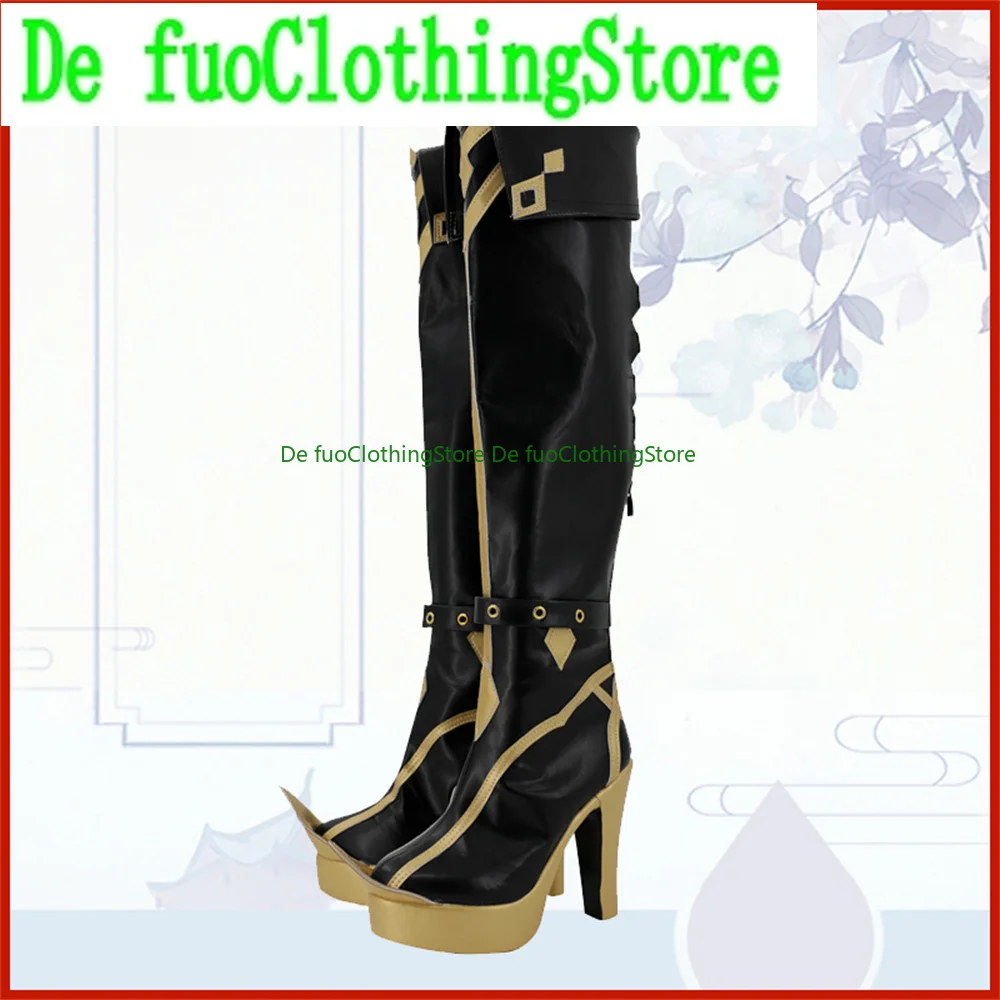 DefuoClothing Store Genshin Impact Dehya Cosplay Sapatos Halloween Jogo de Natal Anime Personagem Adereços de Festa
