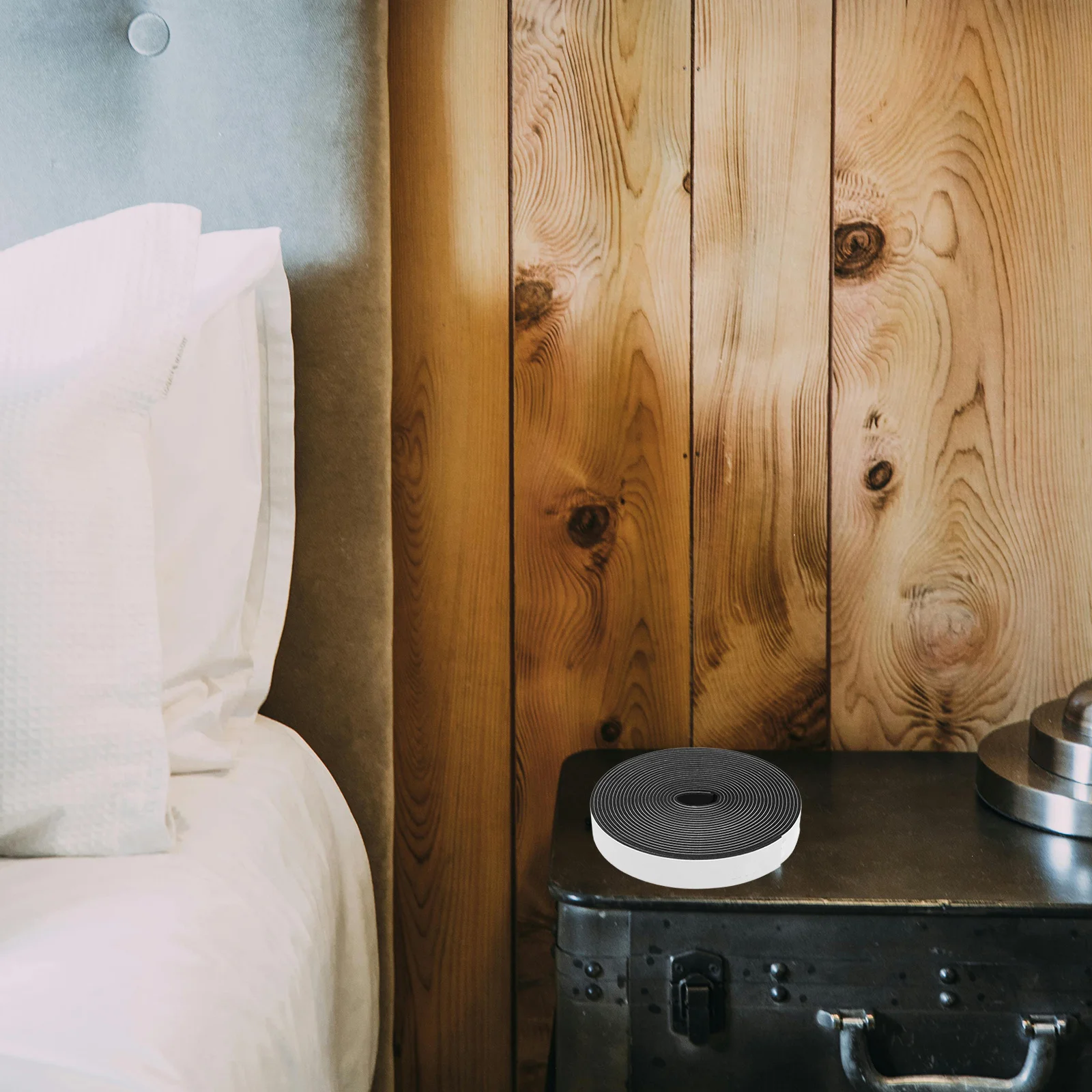 

2 Rolls Self-Adhesive Soundproofing Tape Anti Vibration Collision Strip Door Seal Insulation Home Ktv Bar Insulation Tape