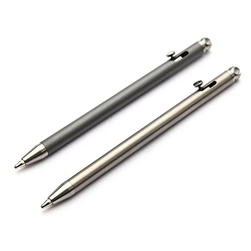 Men Titanium Pen Portable EDC Tool Outdoor Camping Accessories Personality Creative Signatur/e Pen