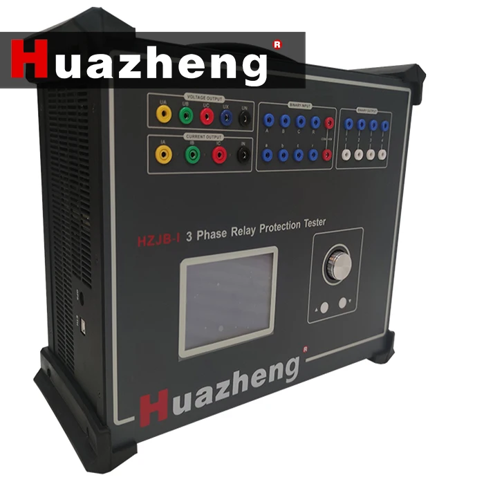 Huazheng Automatic Microcomputer Three-Phase Protection Relay Tester Electric Secondary Injection Relay For Test Set 1 Year Warr