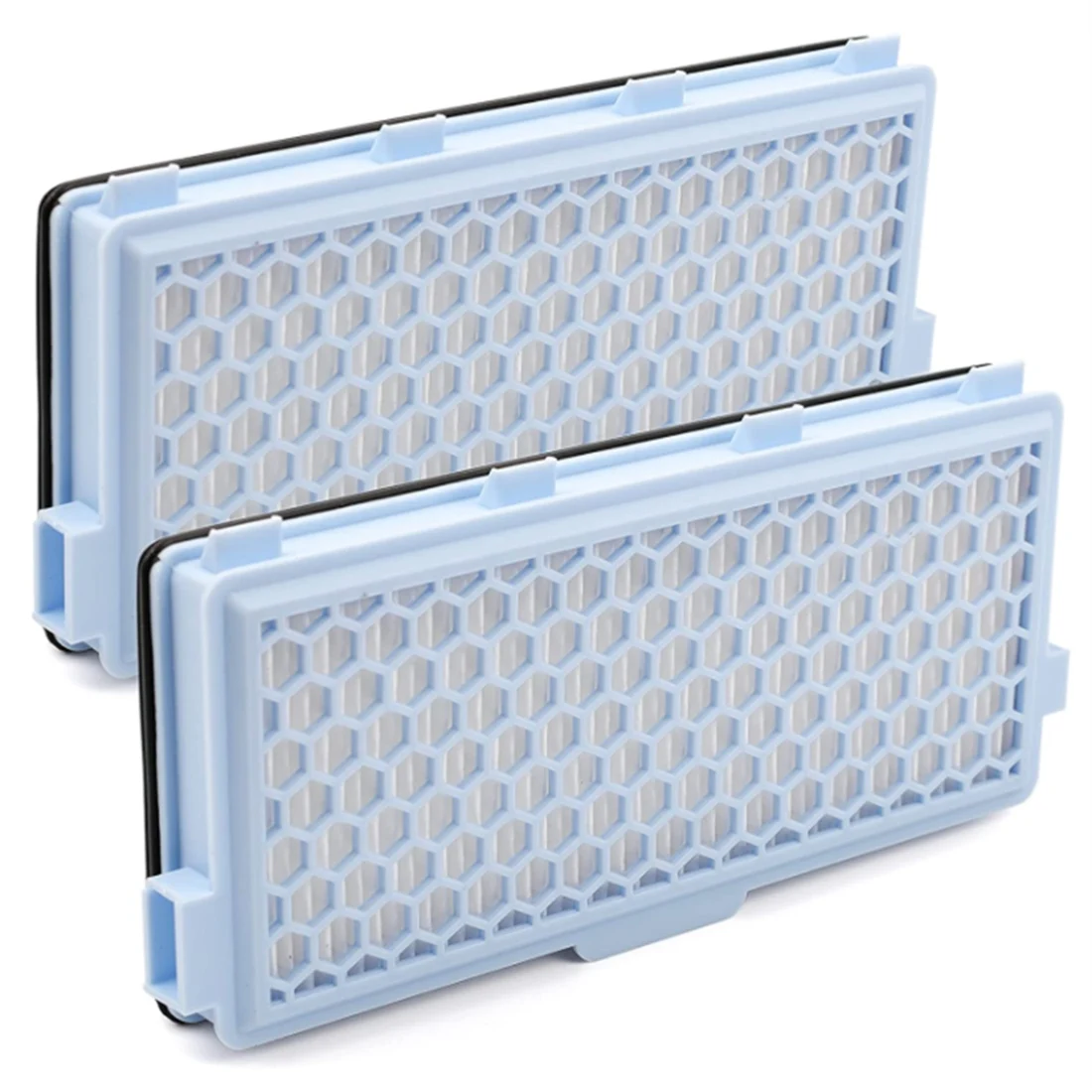 2 Pcs HEPA Filter for Miele S4/S5/S6/S8/S8000/S8999/S6000/S4000/S4999/Complete C2/Compact C1/SF-HA 50 Vacuum Cleaner