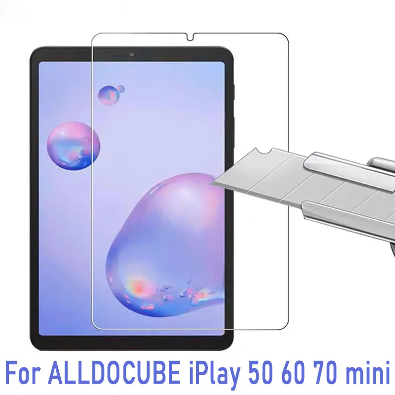 Tempered Glass Screen Protector For ALLDOCUBE IPlay 50 Mini 60Mini Pro 70 Mini Turbo Ultra 8.4 Tablet Glass Protective Film