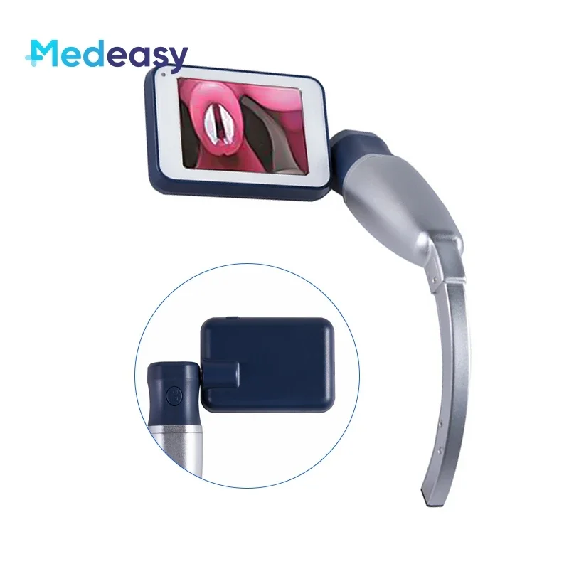 Portable and Handheld Disposable Video Laryngoscope with 4 Baldes