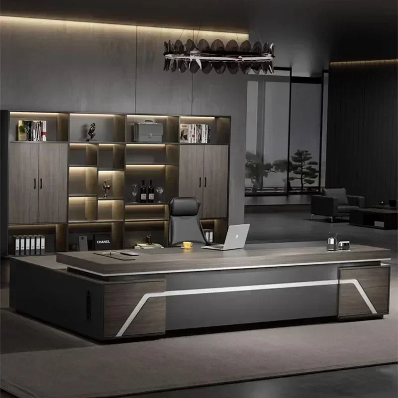 Multifunction Home Furniture Professional Office Automatic Bedroom Writing Table Minimalist Desk Elevable Corner Computer Desks