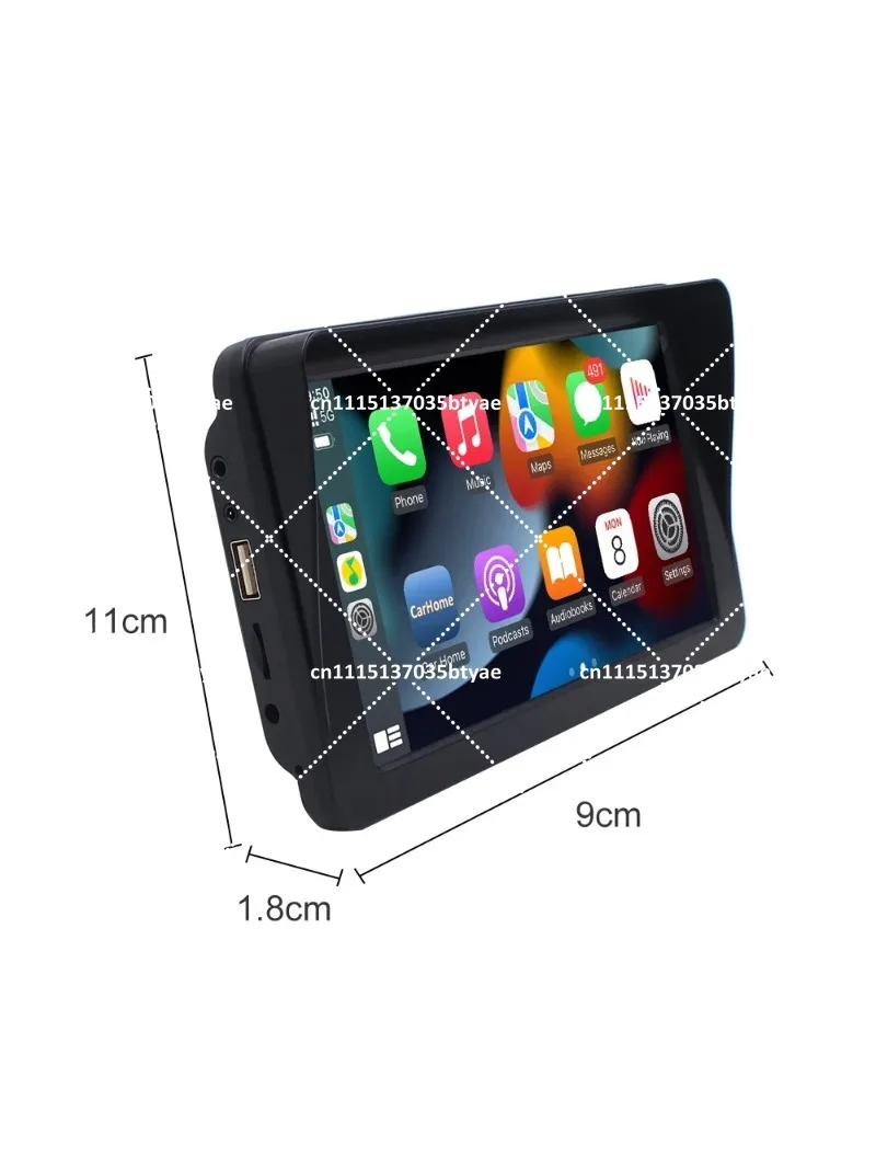 TopSource 7 Inch Portable IPS Screen Wireless Carplay GPS Navigation for Pioneer SPAIN WAREHOUSE DDP Auto Car Gps Touch WiFi