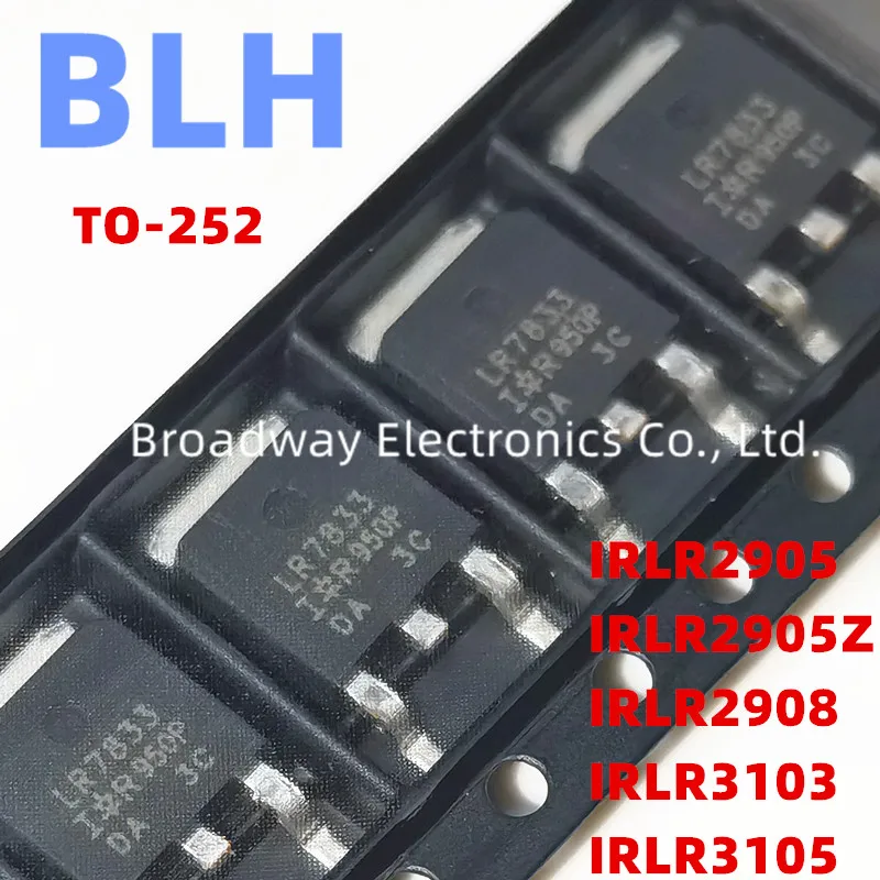 10PCS MOS transistor field effect IRLR2905 LR2905 IRLR2905Z LR2905Z IRLR2908 LR2908 IRLR3103 LR3103 IRLR3105 LR3105 TO-252