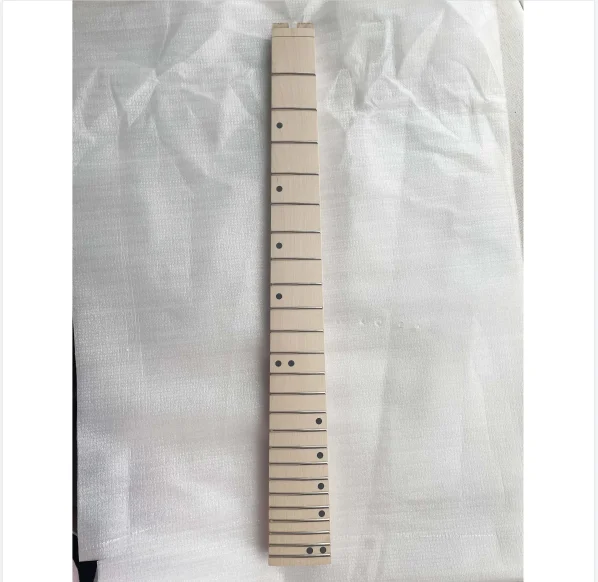 Headless Electric Guitar Neck, Matte Finished Canadian Maple Fingerboard, DIY Replacement Part, 24 Frets, High Quality