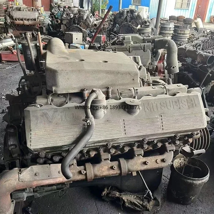 Original Used 10M20 Diesel Engine Assembly For Mitsubishi Fuso Heavy Truck