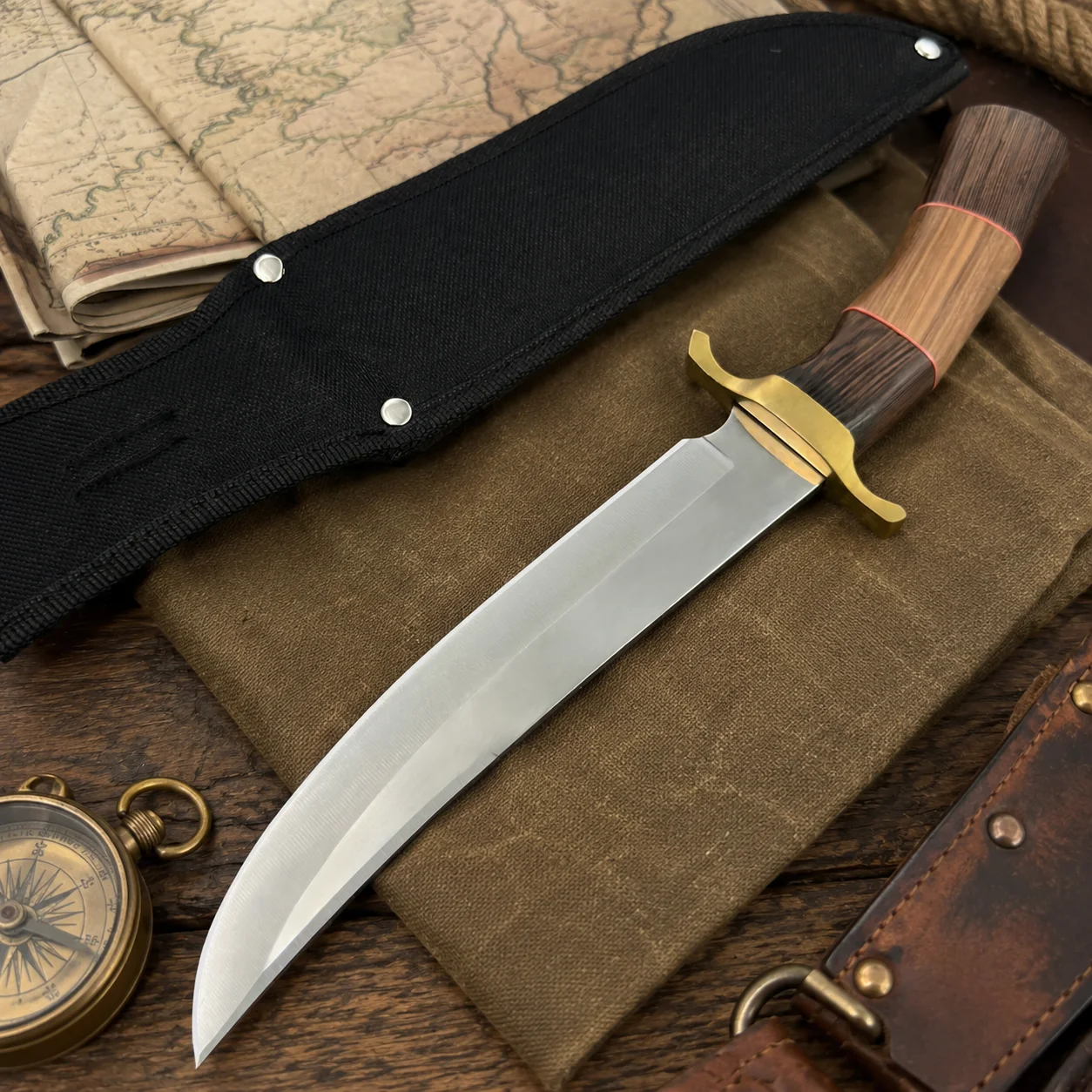 Lightweight Stainless Camping  - Bushcraft Knife Fixed review and price