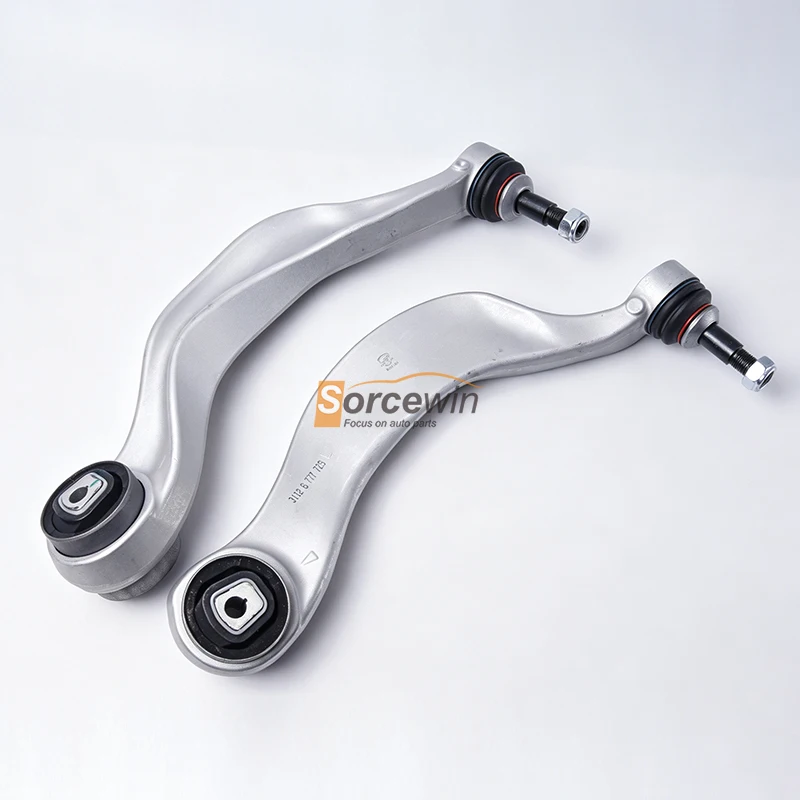 12Pcs For BMW 5 7 Series F01 F02 F07 740Li 550i AWD 4WD 2010-2017 Car Front Suspension Control Arm Kit 31126777729 31126777730